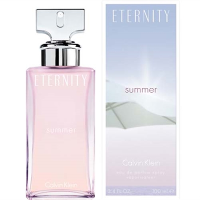 Eternity Summer 2014 by Calvin Klein for Women 3.4 oz Eau De Parfum Spray