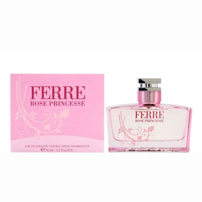 Ferre Rose Princess by Gianfranco Ferre for Women 1.7 oz Eau De Toilette Spray