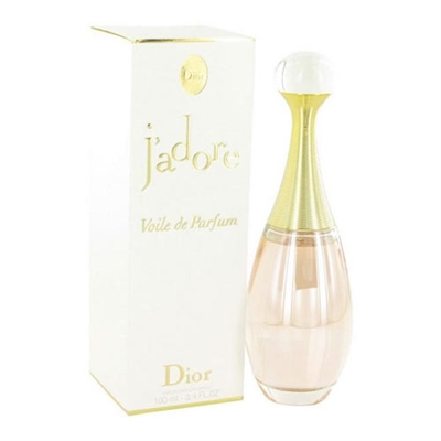 J'adore Voile de Parfum by Christian Dior for Women 3.4oz Eau De Toilette Spray
