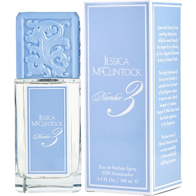 Number 3 by Jessica McClintock for Women 3.4oz Eau De Parfum Spray