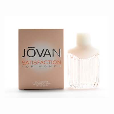 Jovan Satisfaction by Jovan for Women 1.7oz Eau De Toilette Spray
