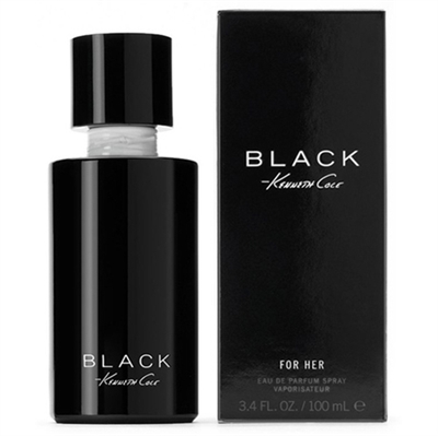 Black for Her by Kenneth Cole for Women 3.4z Eau De Parfum Spray