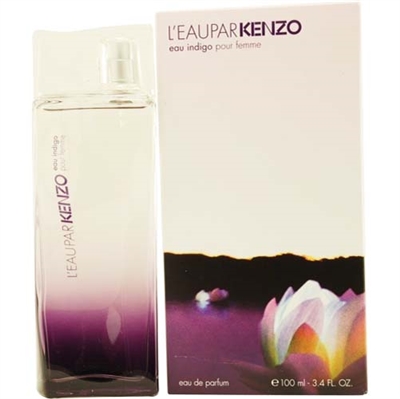 Leau Par Kenzo Eau Indigo by Kenzo for Women 3.4 oz Eau De Parfum Spray