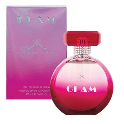 Glam by Kim Kardashian for Women 3.4oz Eau De Parfum Spray