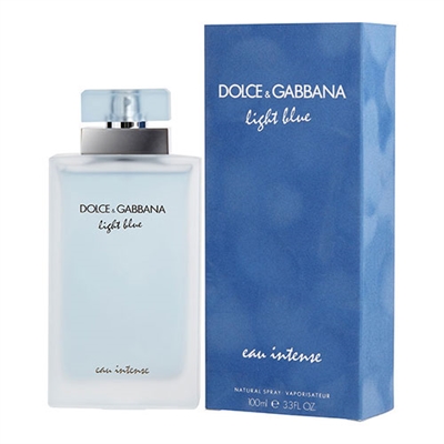 Light Blue Eau Intense by Dolce & Gabbana for Women 3.3oz Eau De Parfum Spray