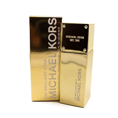 24K Brilliant Gold by Michael Kors for Women 1.7oz Eau De Parfum Spray