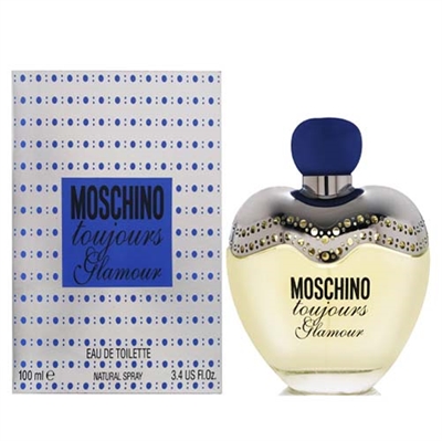 Glamour Toujours by Moschino for Women 3.4 oz Eau De Toilette Spray