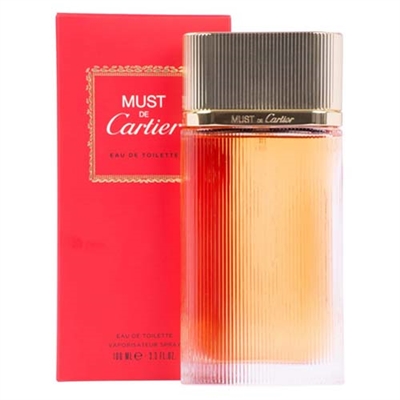 Must de Cartier by Cartier for Women 3.3 oz Eau De Toilette Spray