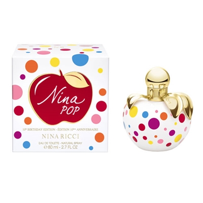 Nina Pop 10th Birthday Edition by Nina Ricci for Women 2.7oz Eau De Toilette Spray