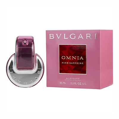 Omnia Pink Sapphire by Bvlgari for Women 2.2oz Eau De Toilette Spray