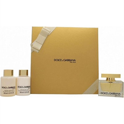 The One by Dolce & Gabbana for Women 3 Piece Set