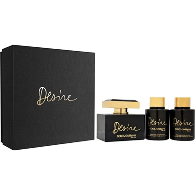 The One Desire by Dolce & Gabbana for Women 3 Piece Gift Set