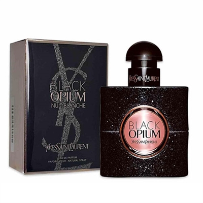 Black Opium Nuit Blanche by Yves Saint Laurent for Women 3.0oz Eau De Parfum Spray