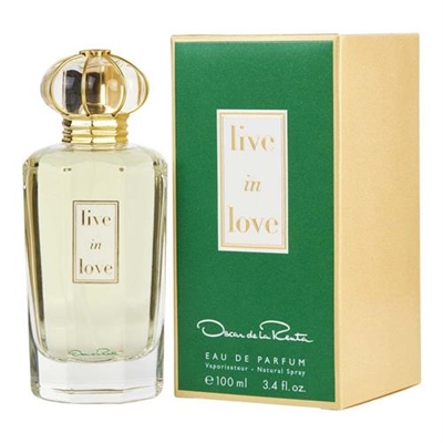 Live in Love by Oscar de la Renta for Women 3.4oz Eau De Parfum Spray