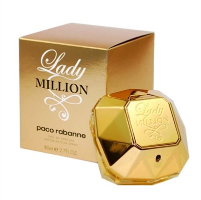 Lady Million by Paco Rabanne for Women 2.7 oz Eau De Parfum Spray