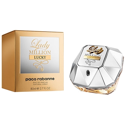 Lady Million Lucky by Paco Rabanne for Women 2.7oz Eau De Parfum Spray