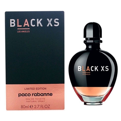 Black XS Los Angeles by Paco Rabanne 2.7oz Eau De Toilette Spray