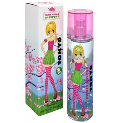 Passport Tokyo by Paris Hilton for Women 3.4 oz Eau De Toilette Spray