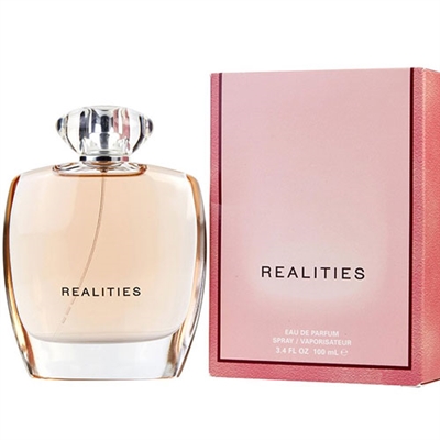 Realities Pink by Liz Claiborne for Women 3.4 oz Eau De Parfum Spray