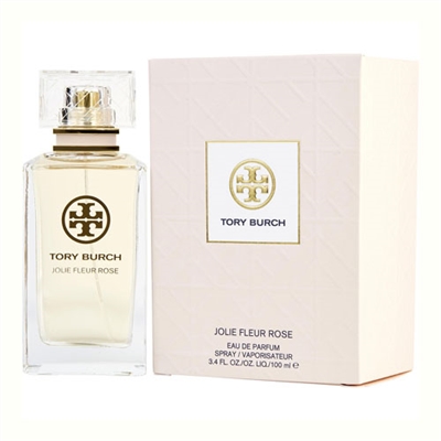 Jolie Fleur Rose by Tory Burch for Women 3.4oz Eau De Parfum Spray