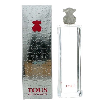 Tous Silver by Tous for Women 3.0 oz Eau De Toilette Spray