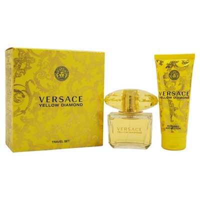 Versace Yellow Diamond by Gianni Versace for Women 2 Piece Gift Set