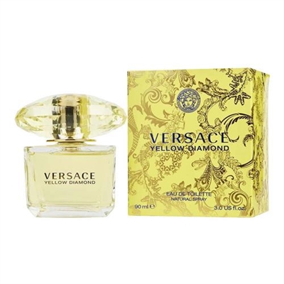 Versace Yellow Diamond by Gianni Versace for Women 3.0 oz Eau De Toilette Spray