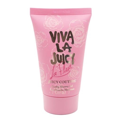 Viva La Juicy La Fleur by Juicy Couture for Women 1.7oz Shower Gel Unbox