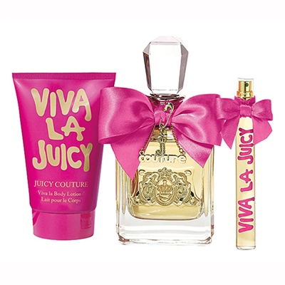 Viva La Juicy by Juicy Couture for Women 3 Piece Set