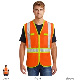 CornerStone CSV405 ANSI 107 Class 2 Mesh Back Safety Vest