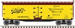 Blatz Beer_Atlas 40' Woodside Reefer_3001567_3rail