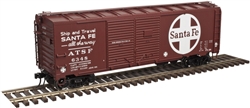 Santa Fe_SF_Atlas 40' AAR Double Door Steel Boxcar_3002823_2Rail
