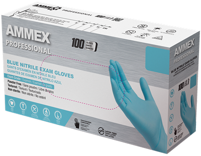 AMMEX LARGE NITRILE GLOVES