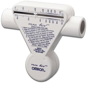 OMRON PEAK-AIR PEAK FLOW METER