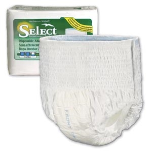 Select, Disposable Absorbent Underwear