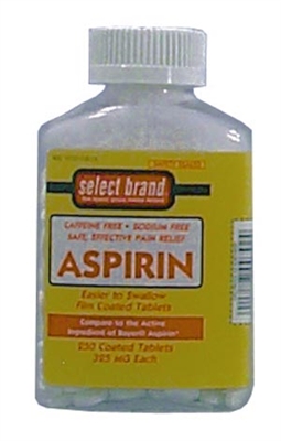 SAJ SELECT BRAND ASPIRIN-TABLETS