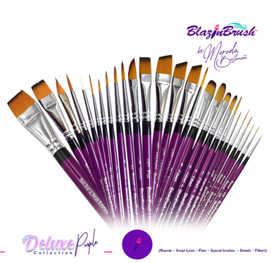 Blazing Brush Deluxe Purple Collection