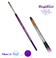 Blazing Brush Filbert 2XL by Marcela Bustamante