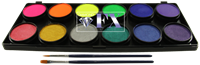 DFX 12 Colors Neon/Metallic Palette (12x10g)