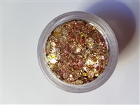 Essential Glitter Balm- Golden Copper Rose