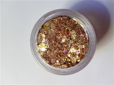 Essential Glitter Balm- Golden Copper Rose