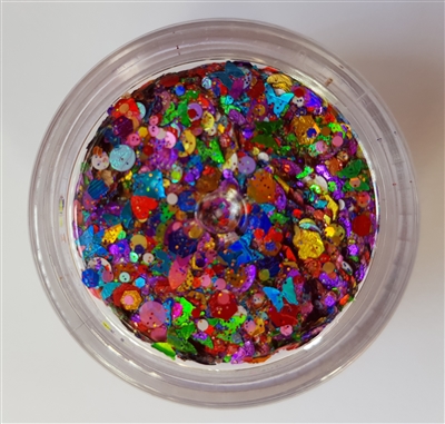 Essential Glitter Balm- Over The Rainbow