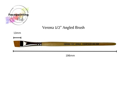 Verona 1/2" Angled Brush