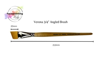Verona 3/4" Angled Brush