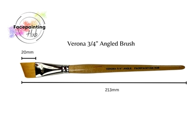 Verona 3/4" Angled Brush