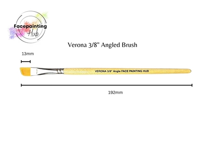 Verona 3/8" Angled Brush