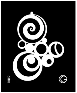 Circles HD Stencil