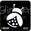 Glimmer Lady Bug Stencil