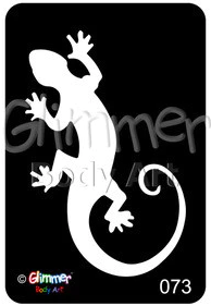 Glimmer Gecko Stencil