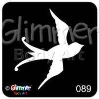 Glimmer Swallow Stencil